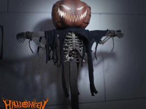 scarecrow lamp halloween 3D Print Model