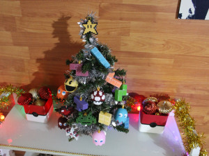 christmas tree decoration retro game edition Modelo de impresión 3D