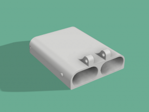 Sanitizer 3d printed like spiderman web shooter 3D Print Model