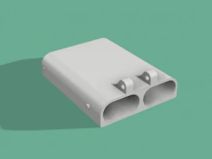 Sanitizer 3d printed like spiderman web shooter 3D Print Model