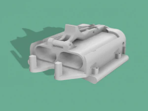 Sanitizer 3d printed like spiderman web shooter 3D Print Model