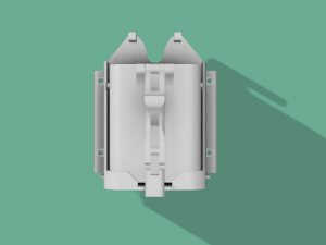 Sanitizer 3d printed like spiderman web shooter 3D Print Model