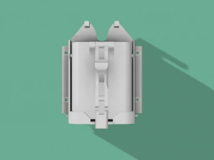 Sanitizer 3d printed like spiderman web shooter 3D Print Model