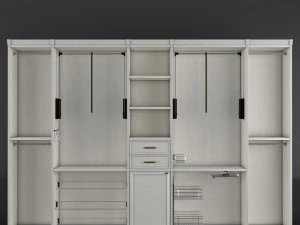 drzwi toaletowe Model 3D