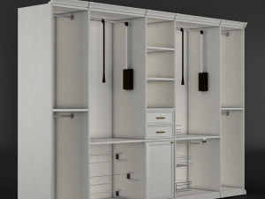 dressing doors Model 3D