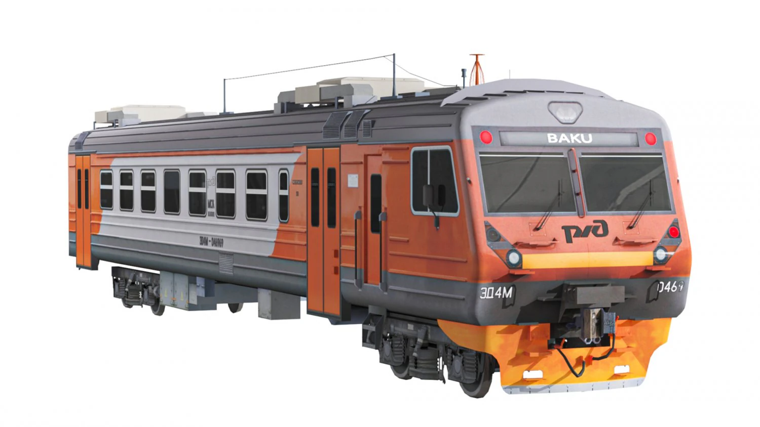 Railways 3D Model .c4d .max .obj .3ds .fbx .stl .blend 