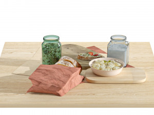 Sandwiches Modelo 3D
