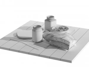 Sandwiches 3D Modell