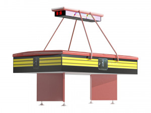 Game Table Modello 3D