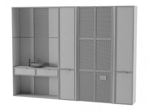 Bathroom Furniture 3D Model