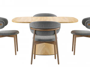 Oleandro Sandalye Calligaris'ten 3D Model