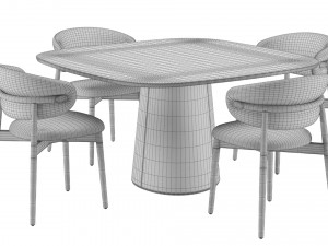 Oleandro Chair By Calligaris 3Dモデル