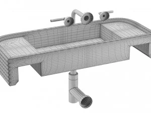 Kast Iva Basin 3D Model