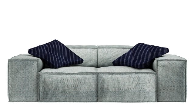 Melia Sofa 3D 모델 .c4d .max .obj .3ds .fbx .stl .blend 