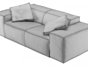 Melia Sofa 3D Model