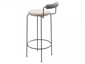 Barstool Modello 3D