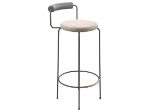 Barstool Modello 3D