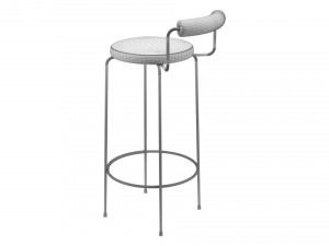 Barstool Modello 3D