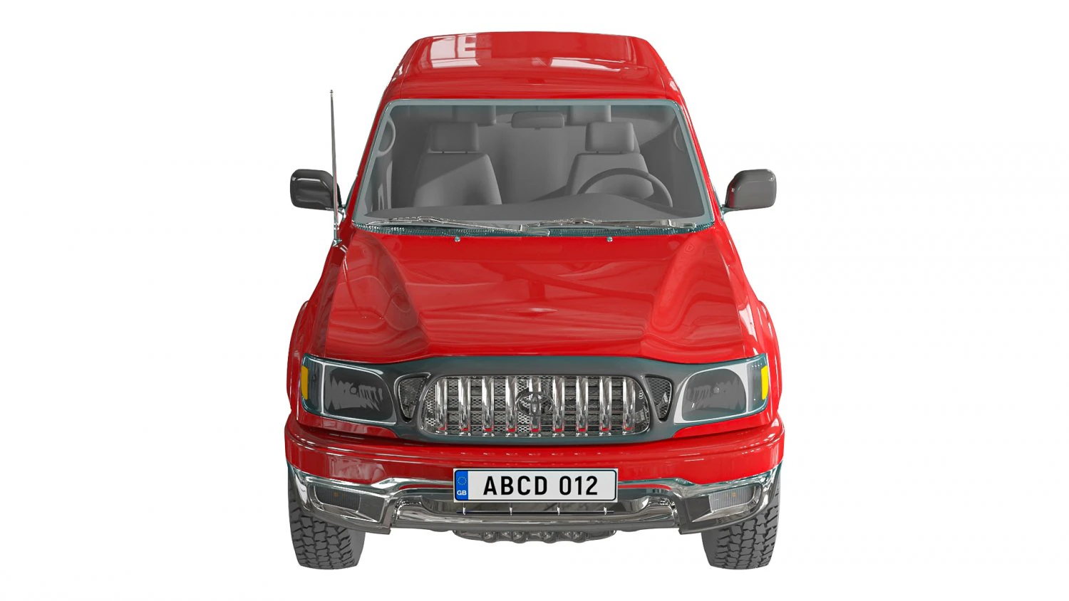 Toyota Tacoma 3D Model .c4d .max .obj .3ds .fbx .stl .blend