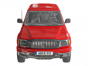 Toyota Tacoma 3D 모델