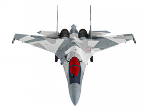 Sukhoi Su-35 3D Model