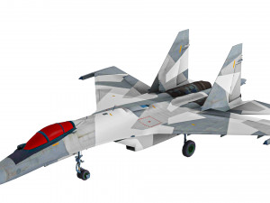 Sukhoi Su-35 Model 3D