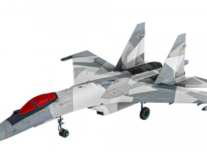 Sukhoi Su-35 3D Model