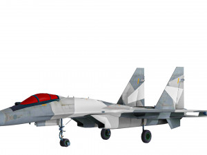 Sukhoi Su-35 Model 3D