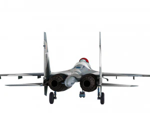 Sukhoi Su-35 3D Model