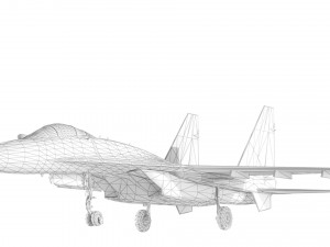 Sukhoi Su-35 Model 3D
