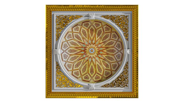 Oriental Style Arabic 3D Model .c4d .max .obj .3ds .fbx .stl .blend 