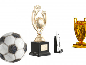 Footballl 3D-Modell