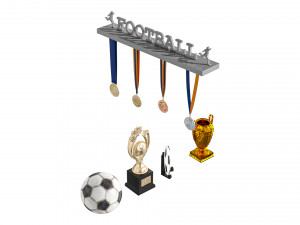Footballl 3D-Modell