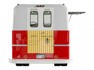 Food Truck Chevrolet 3D Model