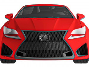 Lexus 2015 3D Модель