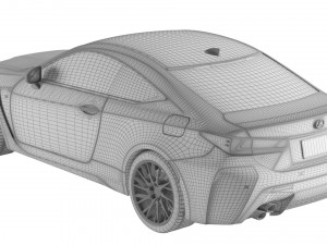 Lexus 2015 3D Модель