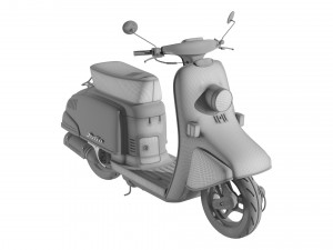 Honda Julio Scooter 3D-Modell