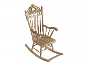 Rocking Chair Modèle 3D