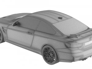 Bmv M4 GTS Modeli 3D Model