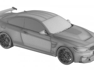 Bmv M4 GTS Modeli 3D Model