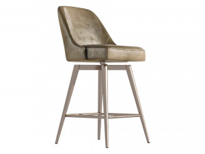 Century Counter Stool Model 3D