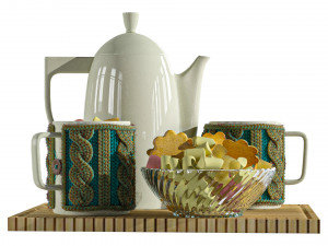Mug with Cocoa 3D Model