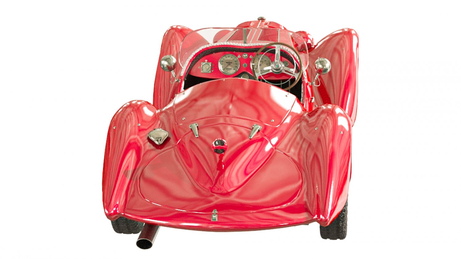 Alfa Romeo 8 3D Модель In Карт 3DExport