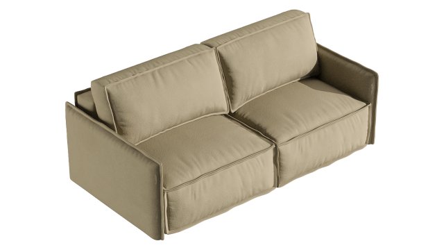 Olien Sofa Model 3D .c4d .max .obj .3ds .fbx .stl .blend 