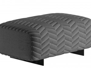 Quincy Pouf 3D Model