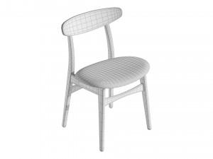 Stool Wood 3Dモデル