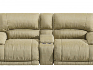 Power Reclining Sectional 3D Model