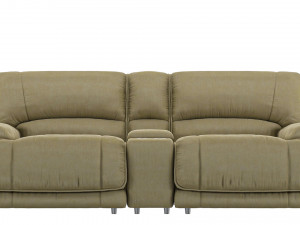 Power Reclining Sectional 3D Model