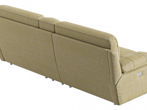 Power Reclining Sectional 3D Model