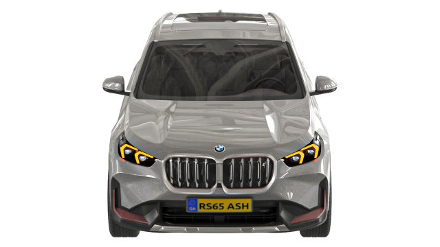 B M W Concept Model 3D .c4d .max .obj .3ds .fbx .stl .blend 